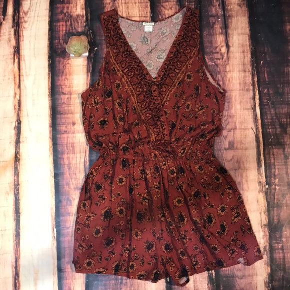 Pants - << Boho Sunflower Romper >>
